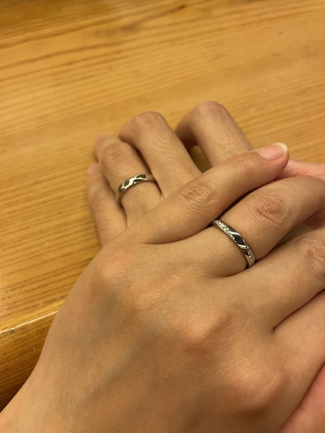 初めて指輪をつけた日