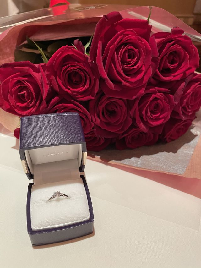 喜んでくれました！