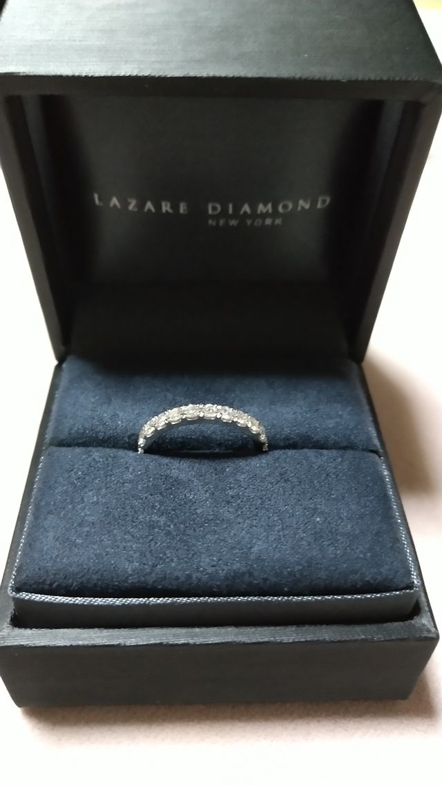 ハーフエタニティリング☆アルバです♪