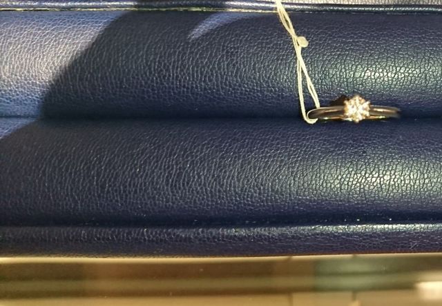 真上から見た指輪