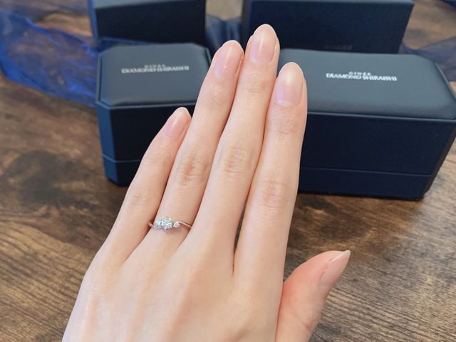 着用時の写真です。