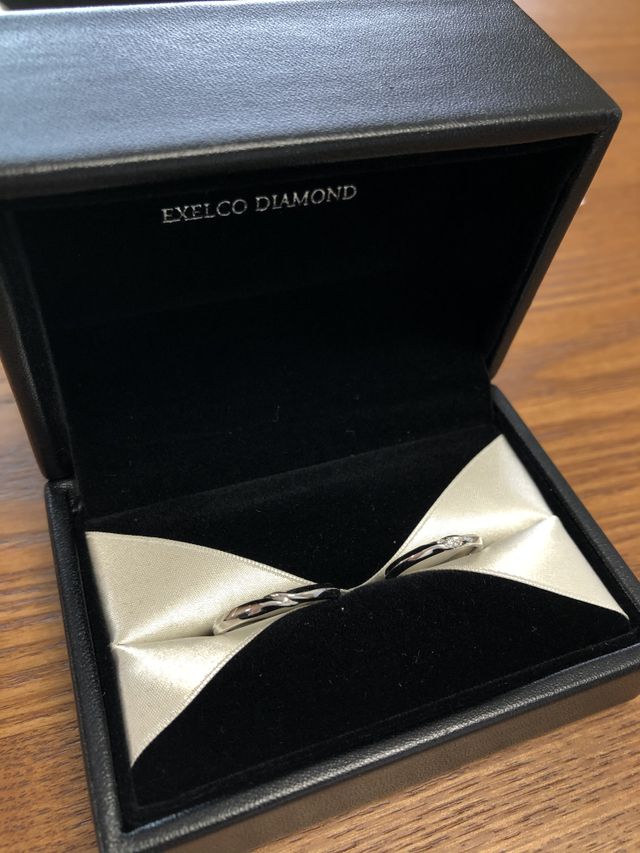 結婚指輪です