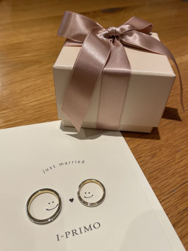 受け取りの際にカードをもらいました。