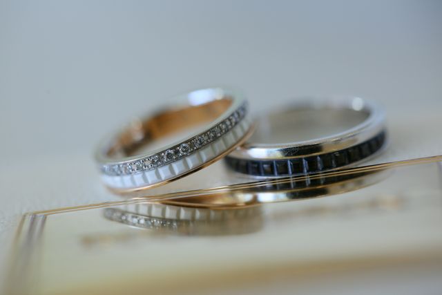 購入して３か月後に挙式にて撮影して頂きました