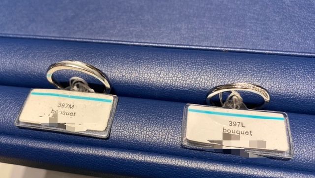 ダイヤモンドの輝きに心ときめきました。可愛い。