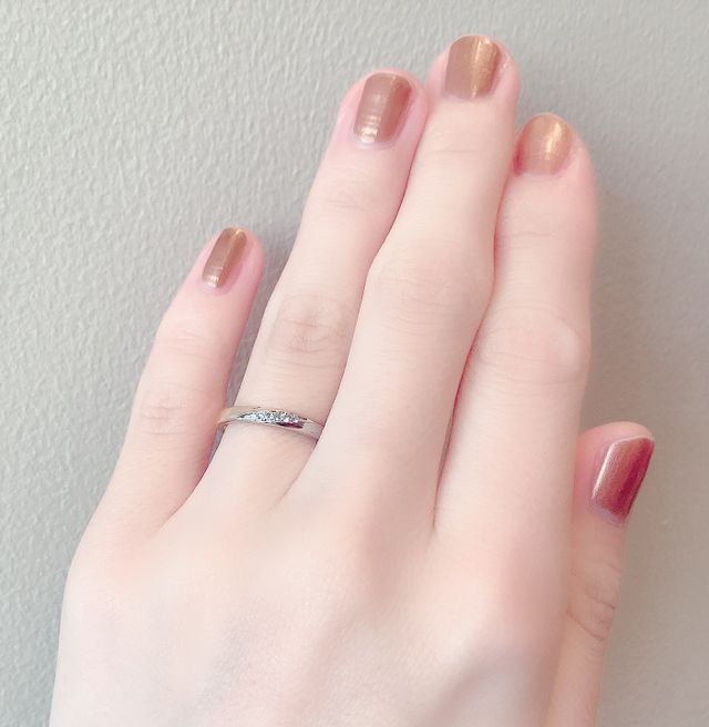 7号でもぴったりでしたが、関節が太いので9号にしました。