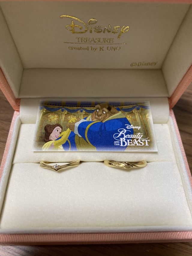 ケイウノのディズニー美女と野獣のデザイン