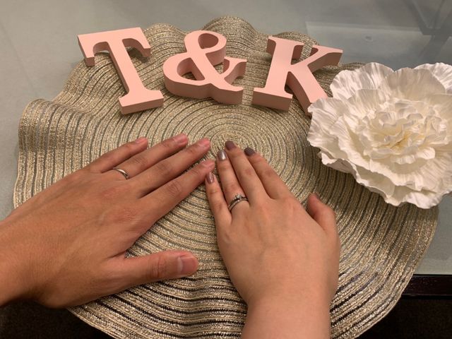 新郎のはマット加工を施しました