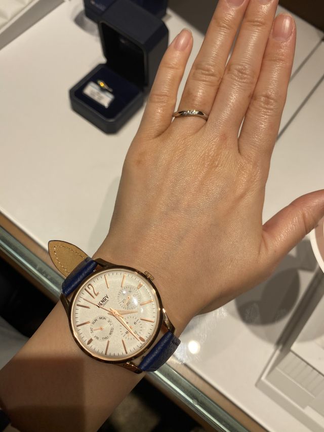 装着時の写真です。