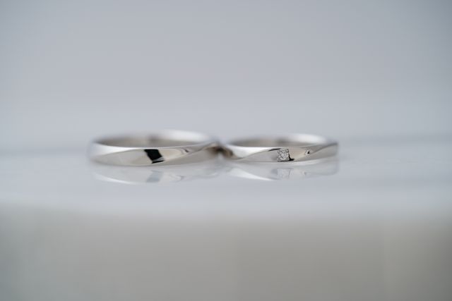 二人の愛がつまった世界にひとつだけの指輪
