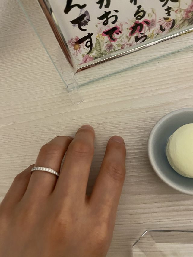 シンプルだけどキラキラしていて素敵です。