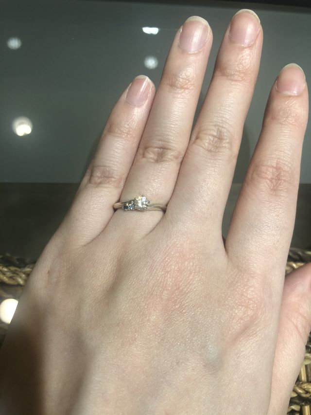 サクラが見えるダイヤ