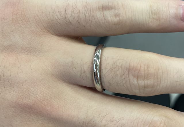 結婚指輪です。