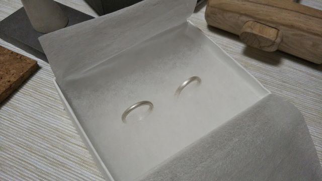 完成品。このあと発送します。