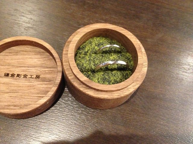 素敵な箱に入っています。当日持ち帰れます。