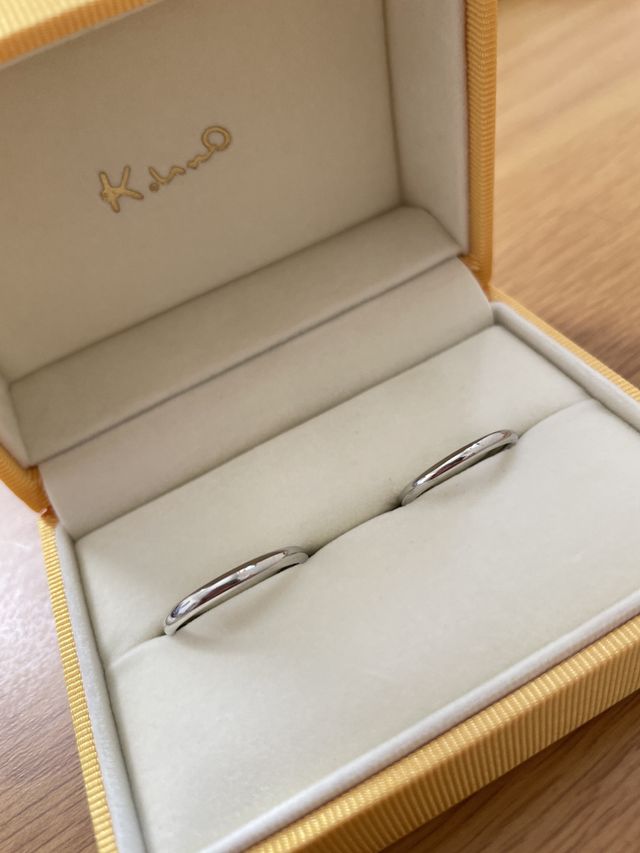 結婚指輪です