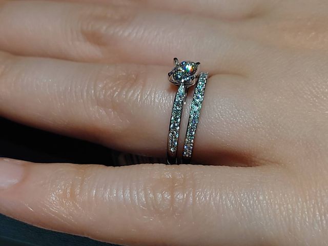 こだわりの4Cを叶えてもらいましたとても素晴らしい輝きです。