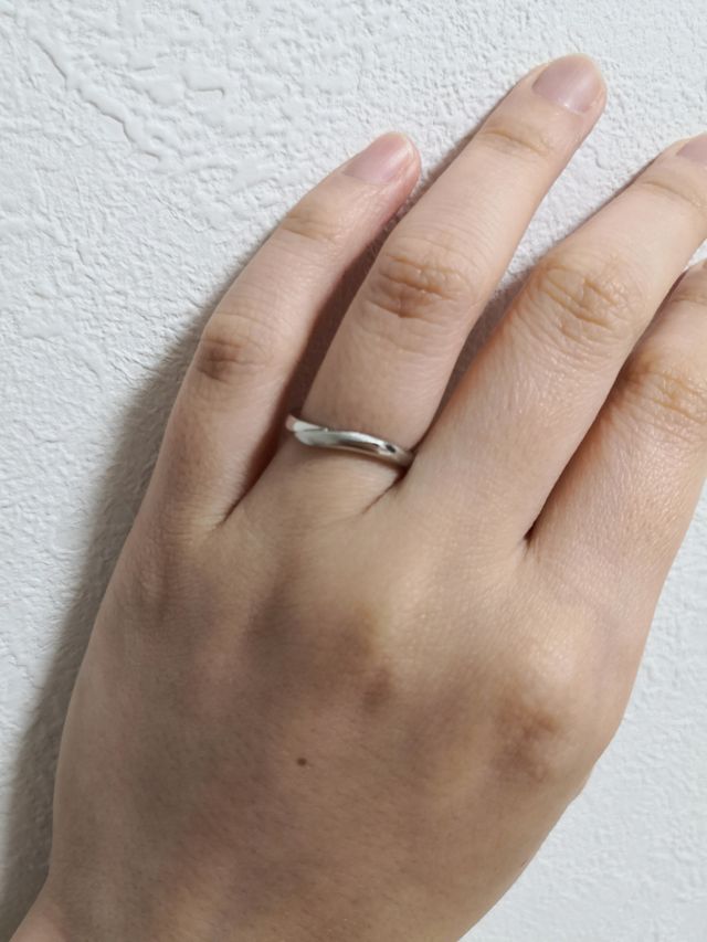 着けたところのイメージです。