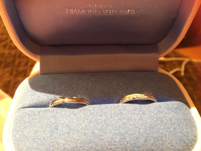 ダイヤモンドがたくさん入っています。