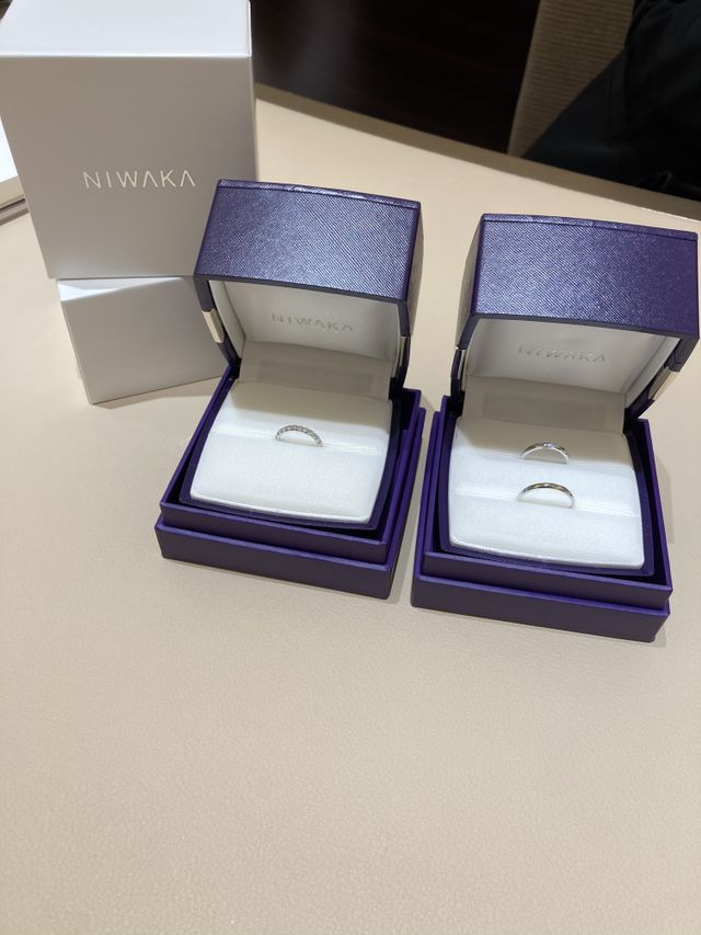 婚約指輪　ことほぎ
結婚指輪　ことのは