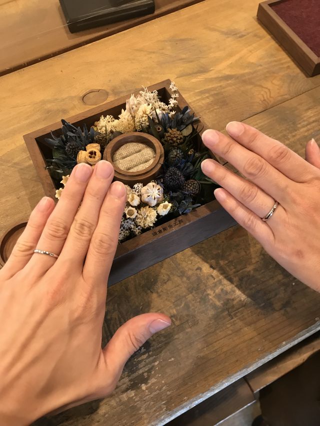 完成した際に撮影した写真です。