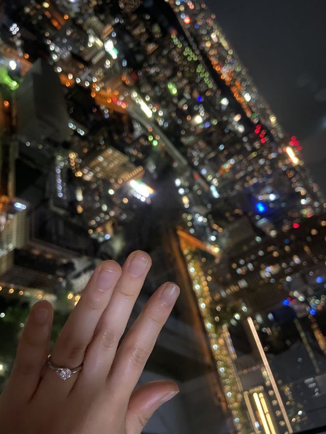 プロポーズ時の写真です。
