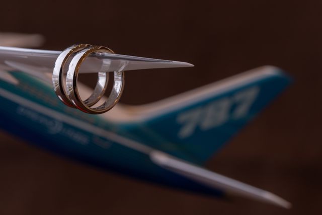 ウエディングピローは新郎新婦が大好きなBoeing787