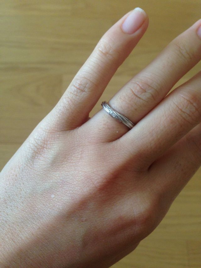 アイプリモのねじれているものを、主人ではなく私が決めました。