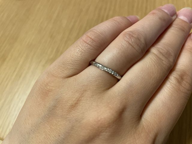 どの角度からもキラッとしてくれます。