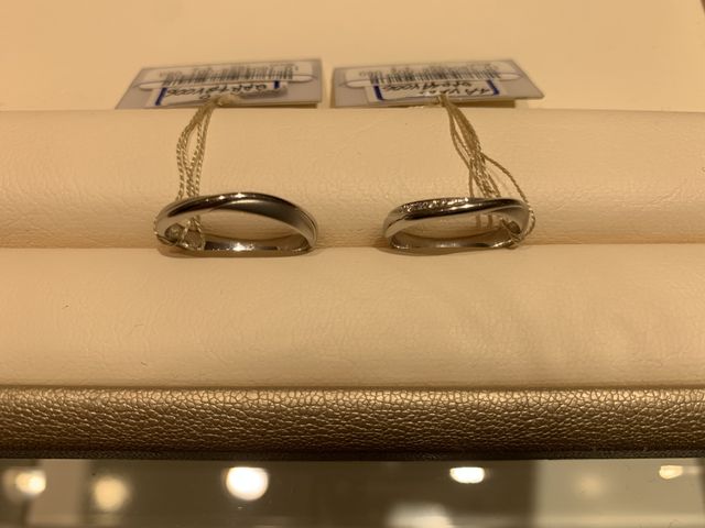 左が男性用、右が女性用です。