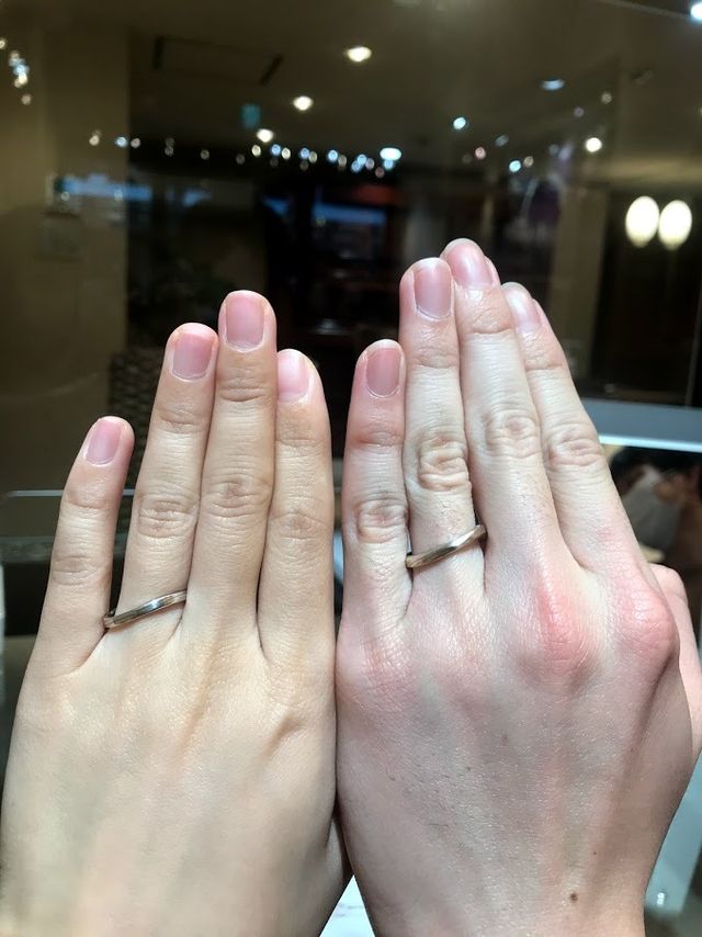 杢目が素敵な指輪