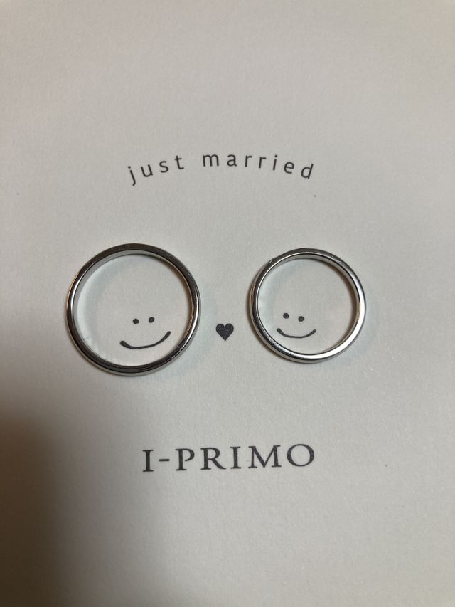 I-PRIMOで指輪を購入しました。