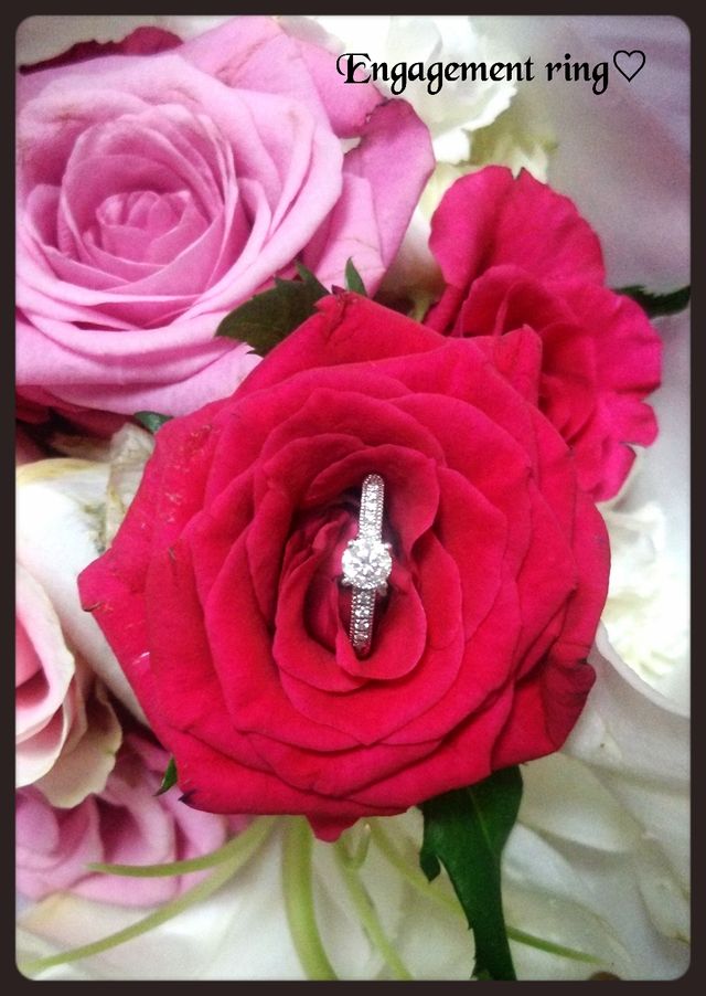 友人からいただいたﾌﾞｰｹと一緒に♪