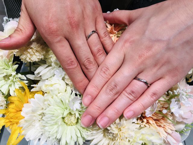 購入後受け取り時に店舗で撮影してくれました。