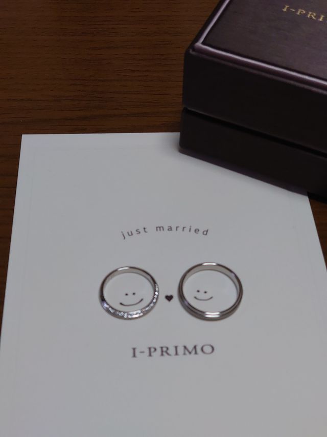 お店でもらったもので撮影しました！