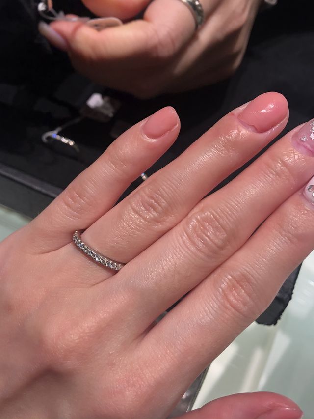 ティファニーのフルダイヤリング