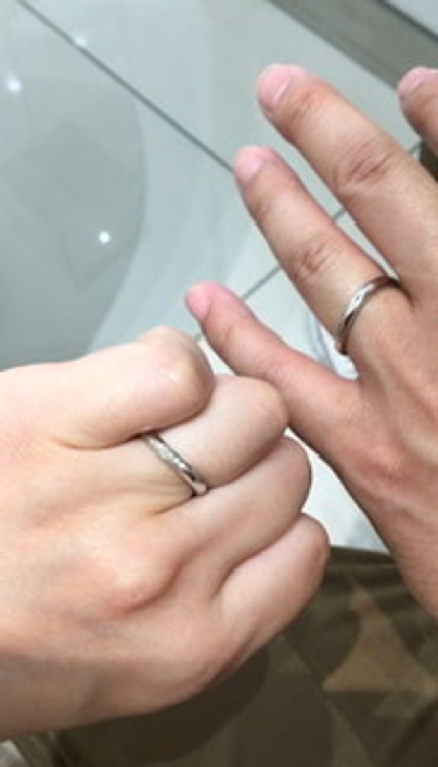 専門店限定のデザインの指輪です