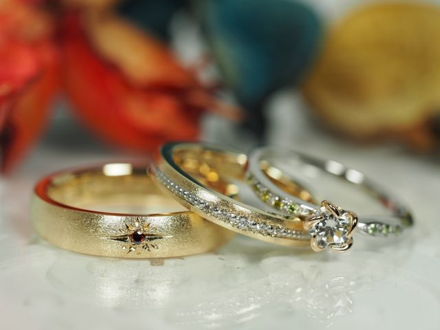 婚約指輪と結婚指輪