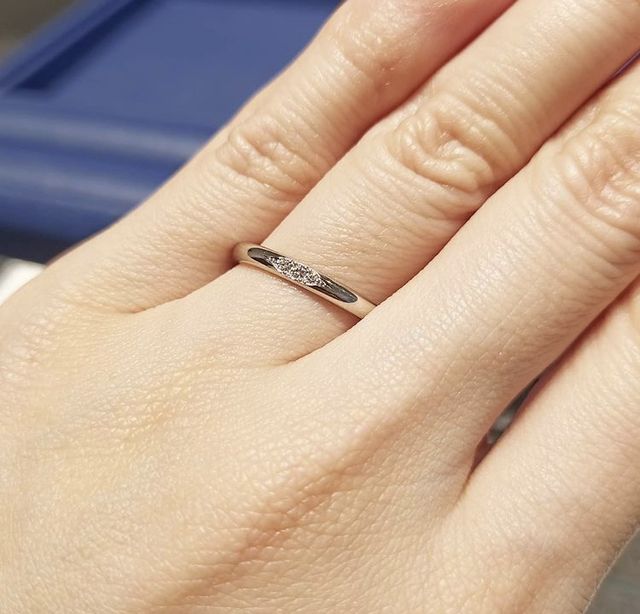 石付きもお手頃な価格帯だったので試着しました