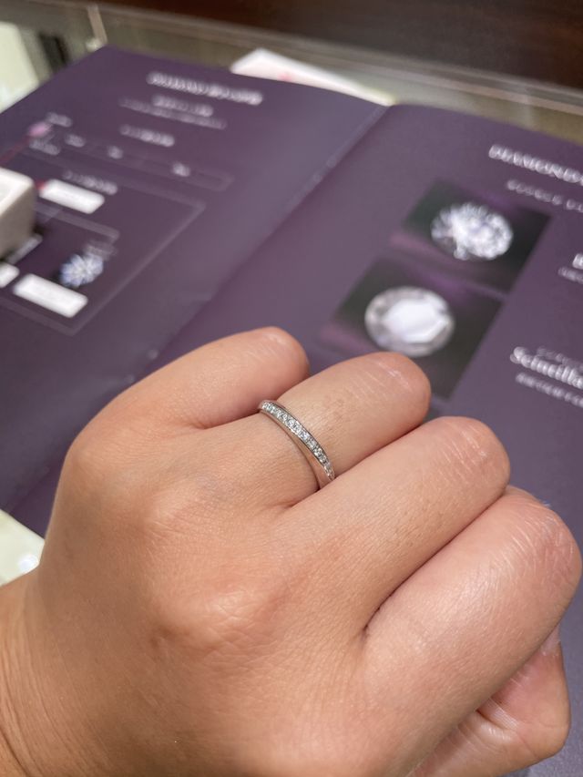 niwakaの指輪は美しかった