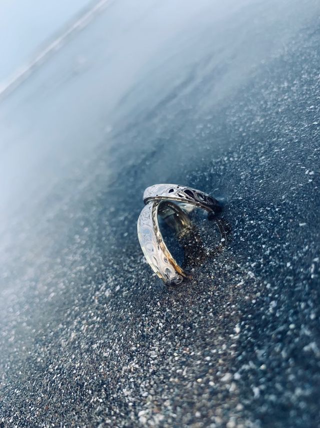 砂浜で撮ったものです。