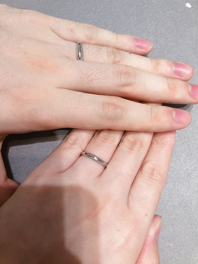 婚約者との一枚