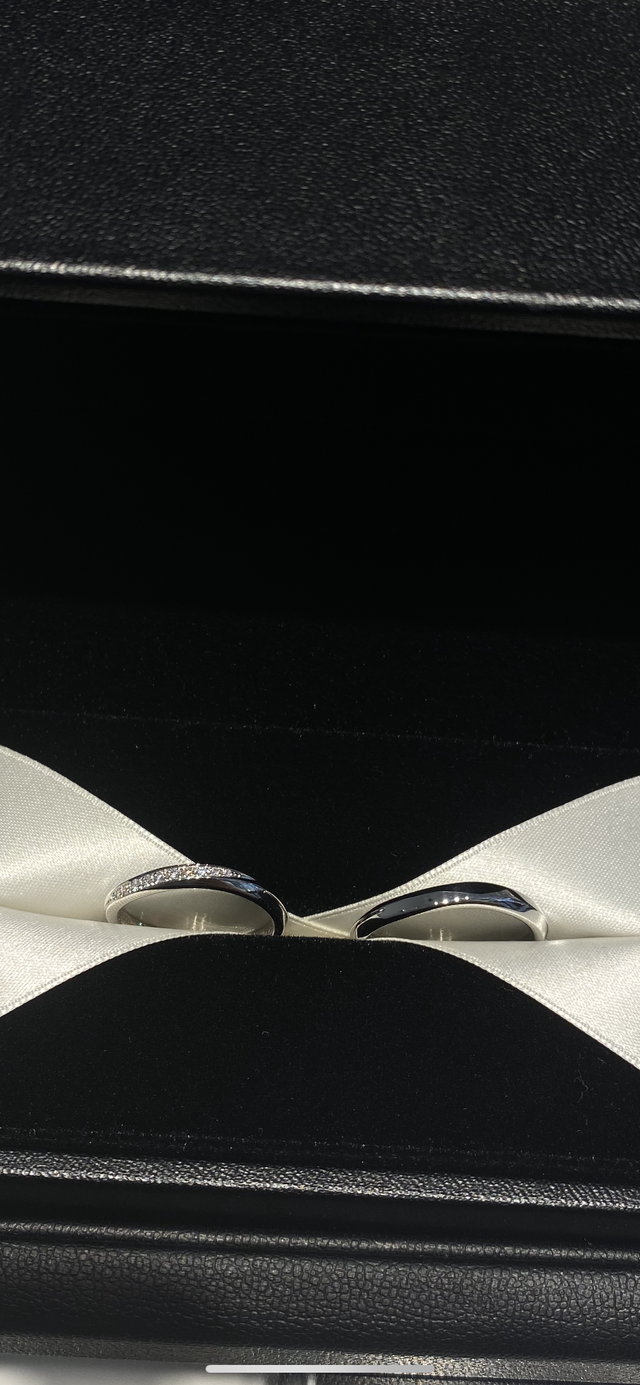 こちらの指輪に決めてよかったです。