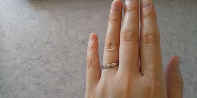 着用時の写真です。