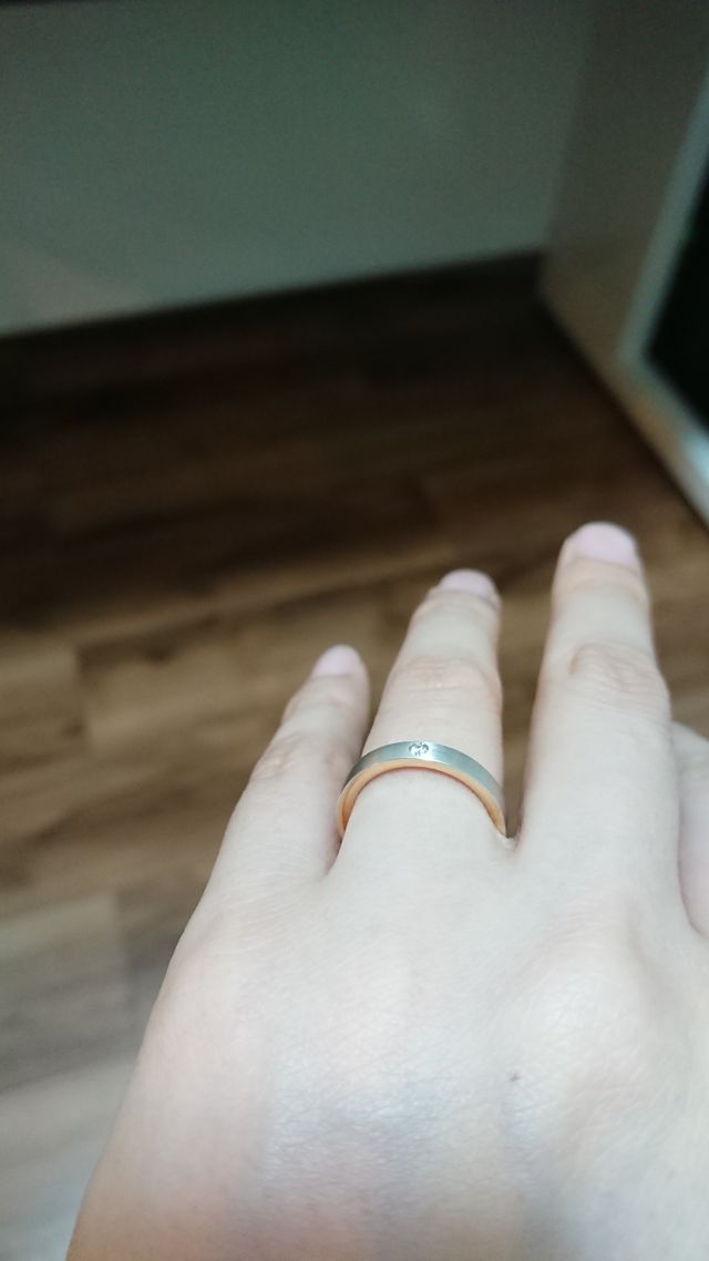 裏はゴールドで他とは違ったデザインがお気に入り