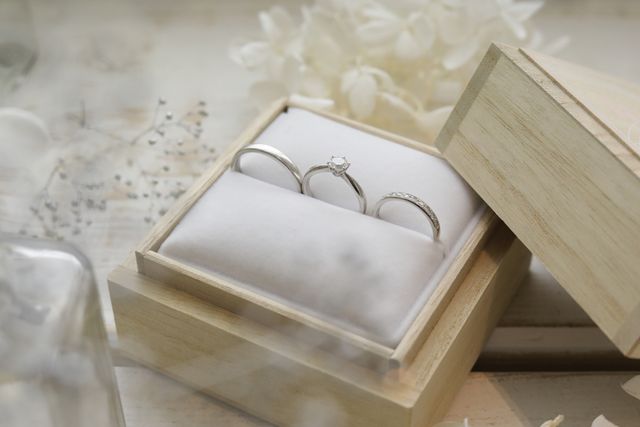 宝寿堂さんで購入した指輪です。高品質&リーズナブル！