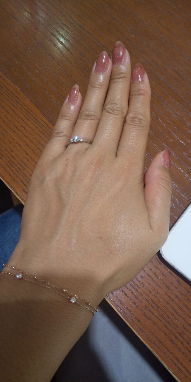 プラチナの婚約指輪