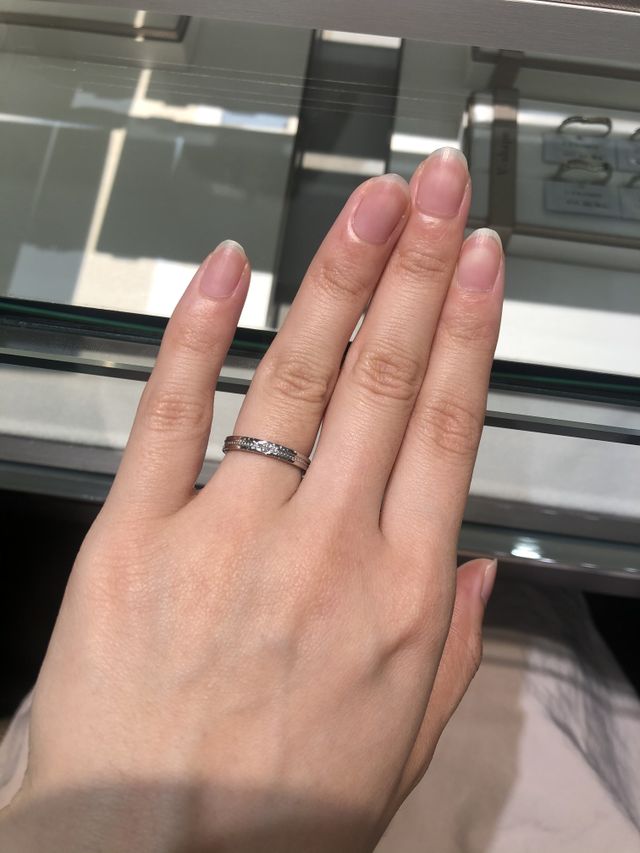 試着した時の写真です。