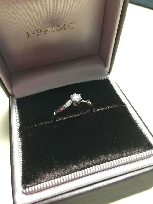 指輪とボックス