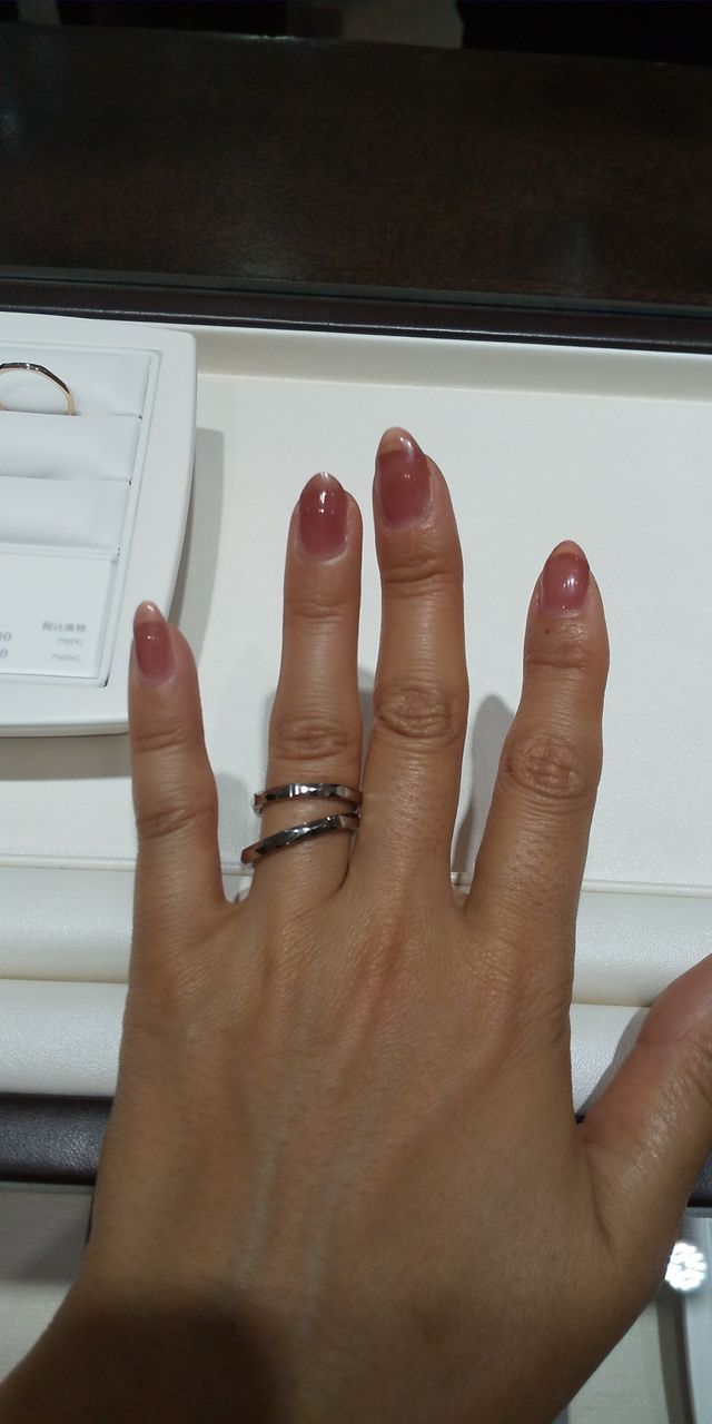 男性用と女性用試着